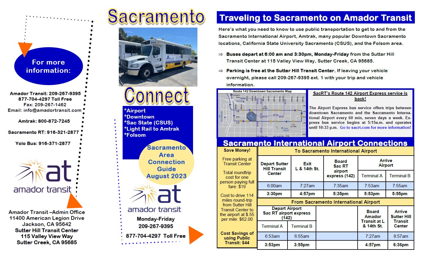 Sac Connect guide front